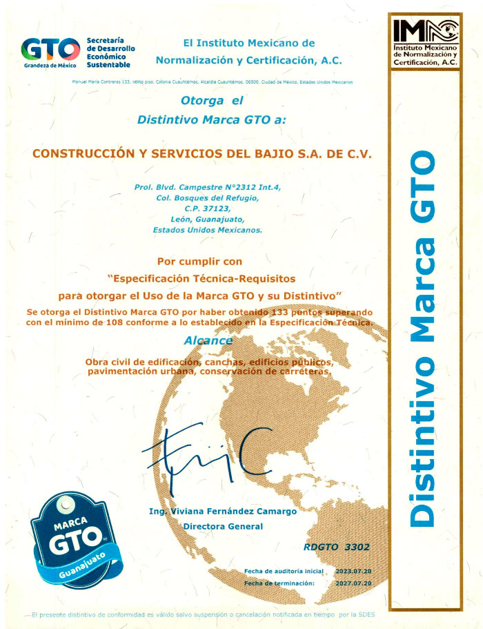 Certificado